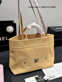 Deauville Raffia Tote