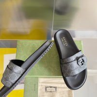 Double Strap Slide Sandals