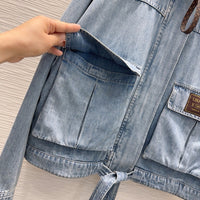 Utility Pocket Denim Jacket