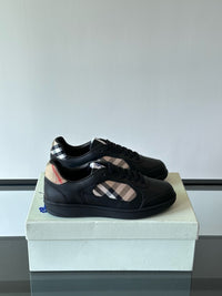 Terrace Leather Check Sneakers