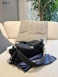 Re-Nylon & Saffiano Leather Shoulder Bag