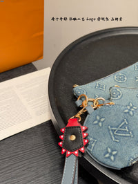 Monogram Denim Pochette Trio Set