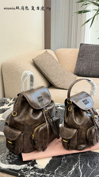 Leather Backpack