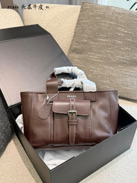 Buckle Leather Bag