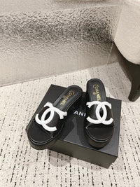 Platform Slide Sandals