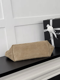 26C Suede Shopping Tote