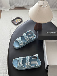 26S Tweed Sandals