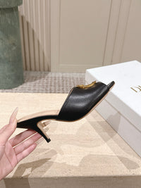 26S Initials Heeled Sandals