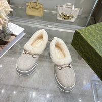 Platform Slip-On Loafers