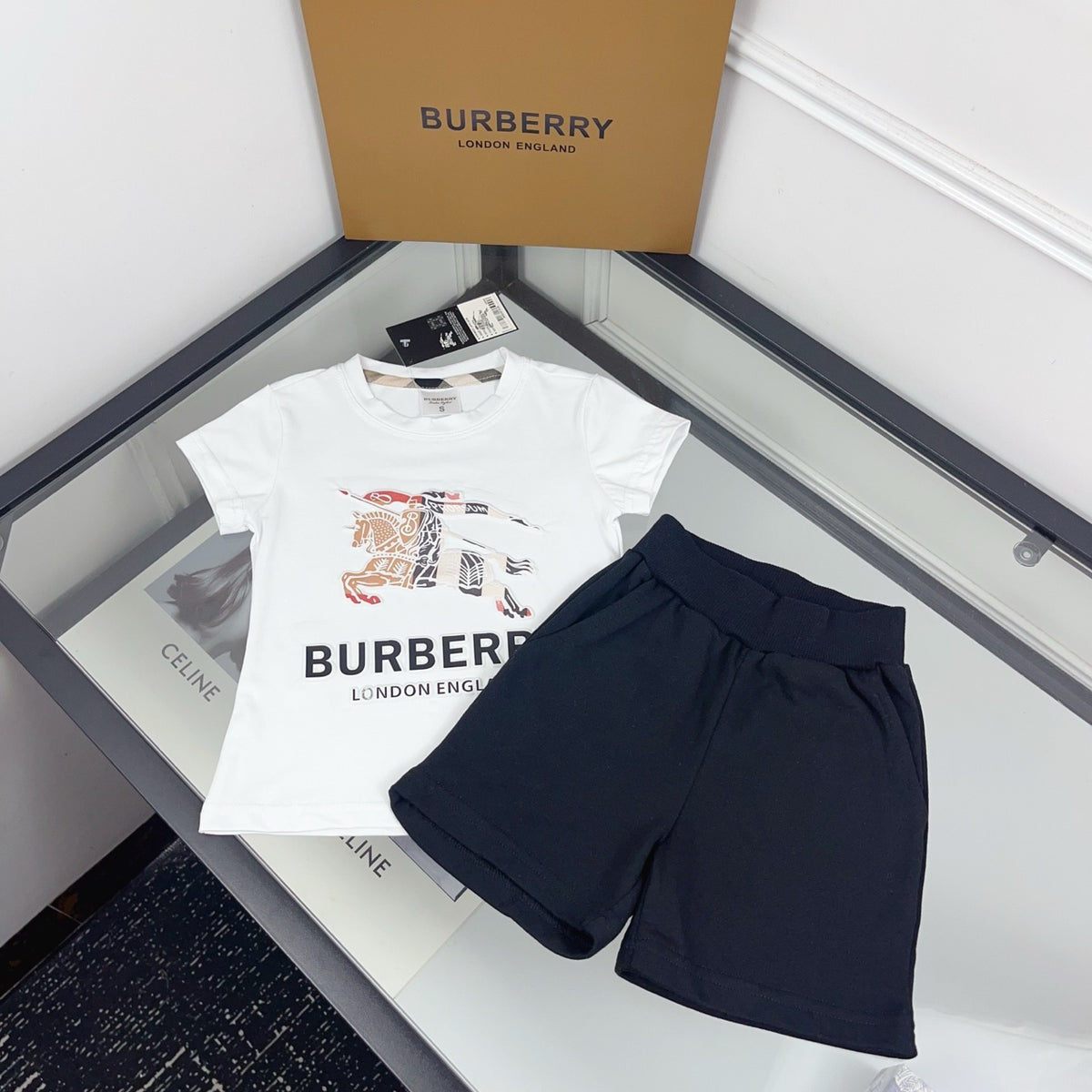 Logo Shorts Set