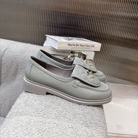 Quilted Leather Loafers