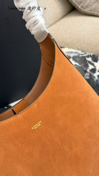 Suede Brooklyn Shoulder Bag