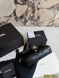25A Heart Charm Mini Flap Bag