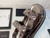 Metallic Sandals