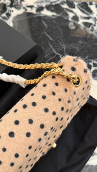 Leopard Medium Flap Bag