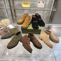 Horsebit Ankle Boots