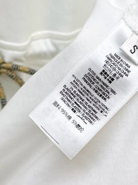 Sleeveless Check Shoulder Jersey Dress