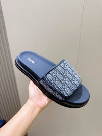 Oblique Slide Sandals