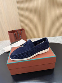 Suede Loafers