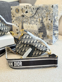 Oblique Saddle Bag