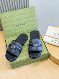 Monogram Slide Sandals