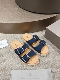 Suede Sandals