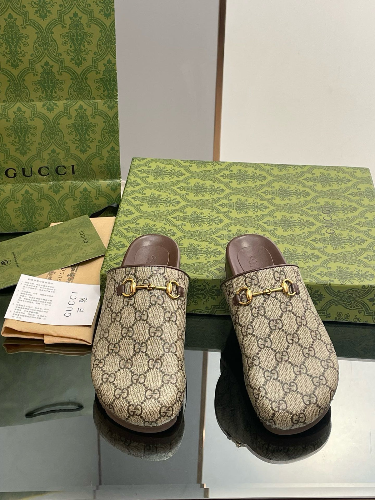 Princetown Supreme Horsebit Slipper Mule