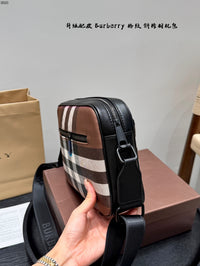 Vintage Check Camera Bag