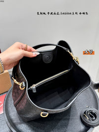 Emblem Large Shoulder Tote Bag
