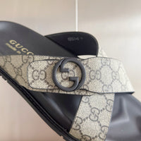 Double Strap Slide Sandals