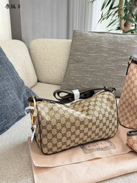 Half Horsebit Shoulder Bag