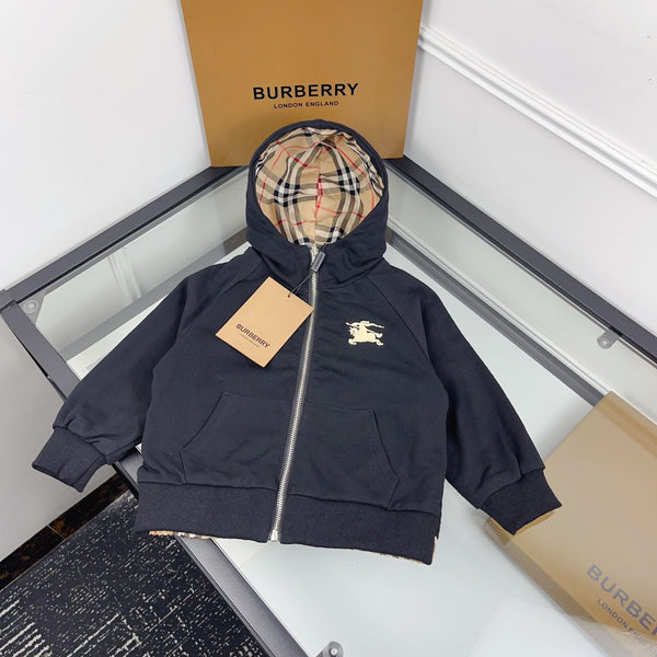 Vintage Check Reversible Hoodie