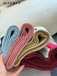 Check Wool Scarf