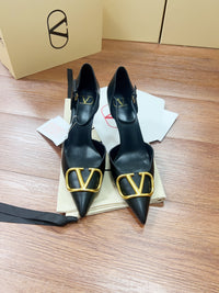 Signature D'Orsay Patent Leather Pumps