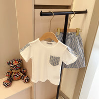 Monogram Tee & Skort Set
