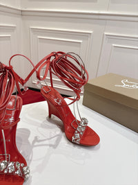Fanny Jolly Embellished Leather Sandals