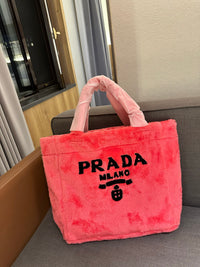 Terry Cloth Logo Tote