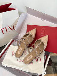Garavani Rockstud Flat Mules