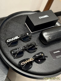 Oversized Logo Sunglasses