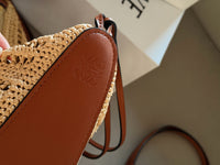 Paula's Ibiza Hammock Hobo Mini Raffia Bag