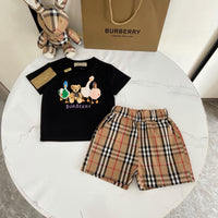 Duck Teddy Check Set
