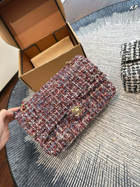 Tweed Flap Bag