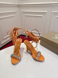 Fanny Jolly Embellished Leather Sandals