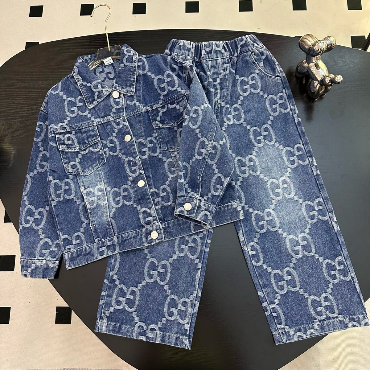 Logo Denim Set