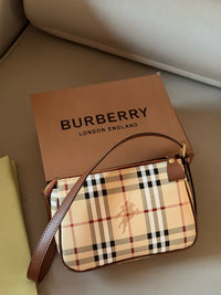 Haymarket Check Pochette Bag