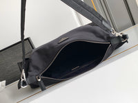Explore Re-Nylon and Leather Shoulder Bag