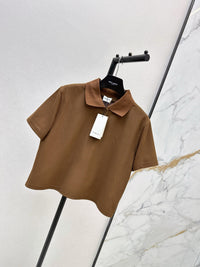 Cropped Polo Shirt