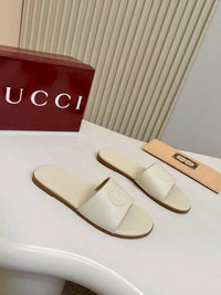 Interlocking Leather Sandals