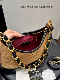 24A Suede Hobo Bag