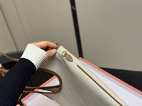Canvas Leather Ivy Tote Bag